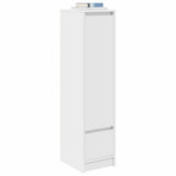 Highboard White 29.5x34x119.5 cm Engineered Wood