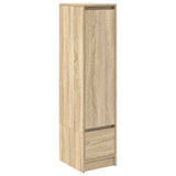 Highboard Sonoma Oak 29.5x34x119.5 cm Engineered Wood - Front View