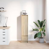 Highboard Sonoma Oak 29.5x34x119.5 cm Engineered Wood - Side View