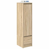 Highboard Sonoma Oak 29.5x34x119.5 cm Engineered Wood - Top-Down View