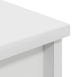 Highboard White 37.5x35x180 cm Engineered Wood