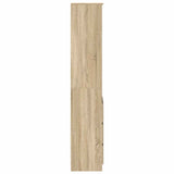Highboard Sonoma Oak 37.5x35x180 cm Engineered Wood - Close-Up Angle