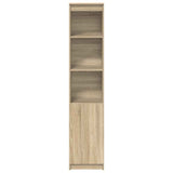 Highboard Sonoma Oak 37.5x35x180 cm Engineered Wood - 45-Degree Angle