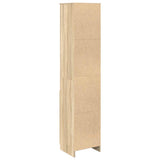 Highboard Sonoma Oak 37.5x35x180 cm Engineered Wood - Close-Up Angle