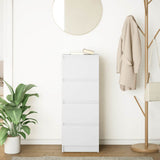 Sideboard White 37.5x35x99 cm Engineered Wood