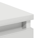 Sideboard White 80x35x76 cm Engineered Wood - Extra Image
