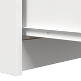 Sideboard White 37.5x35x76 cm Engineered Wood - Extra Image