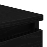 Sideboard Black Oak 37.5x35x76 cm Engineered Wood - Extra Image