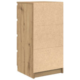 Sideboard Artisan Oak 37.5x35x76 cm Engineered Wood - Low Angle