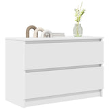 TV Cabinet White 80x35x54 cm Engineered Wood