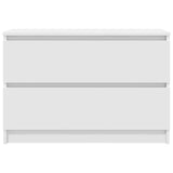 TV Cabinet White 80x35x54 cm Engineered Wood
