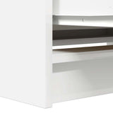 TV Cabinet White 80x35x54 cm Engineered Wood - Extra Image