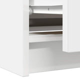 TV Cabinet White 100x35x54 cm Engineered Wood - Extra Image