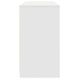Desk White 120x42x76 cm Engineered Wood