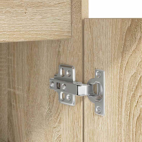 Desk Sonoma Oak 86x49x76 cm Engineered Wood, image 10
