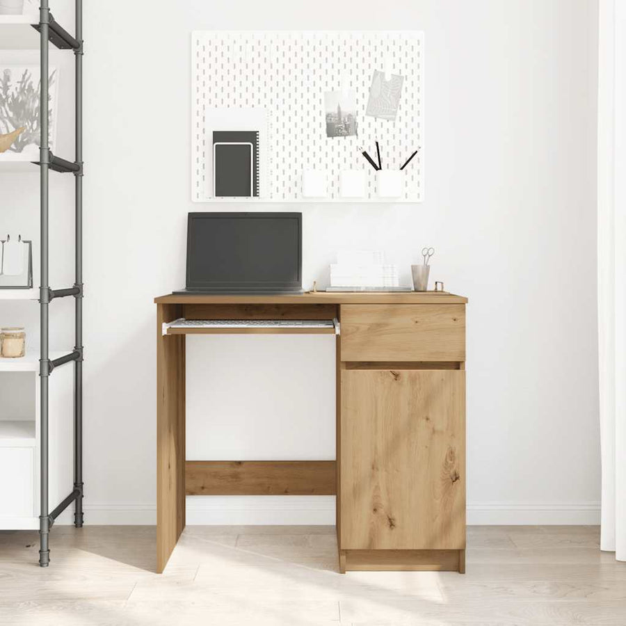 Desk Artisan Oak 86x49x76 cm Engineered Wood