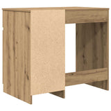 Desk Artisan Oak 86x49x76 cm Engineered Wood - Low Angle