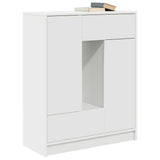 Sideboard with Drawers and Doors White 73x31x90 cm - Top-Down View