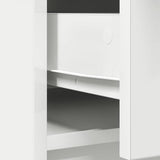 Sideboard with Drawers and Doors White 73x31x90 cm - Extra Image