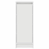 Shoe Cabinet White 29.5x34x76 cm Engineered Wood