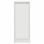 Shoe Cabinet White 29.5x34x76 cm Engineered Wood