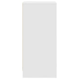 Shoe Cabinet White 29.5x34x76 cm Engineered Wood - Close-Up Angle