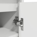 Shoe Cabinet White 29.5x34x76 cm Engineered Wood - Extra Image