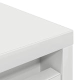 Shoe Cabinet White 57x34x76 cm Engineered Wood - Extra Image