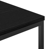 Bathroom Cabinet with Shelves Black Oak 36x35x165 cm - Extra Image