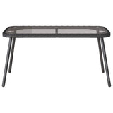Coffee Table Black 90 x 45 x 43 cm Poly Rattan