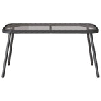 Coffee Table Black 90 x 45 x 43 cm Poly Rattan