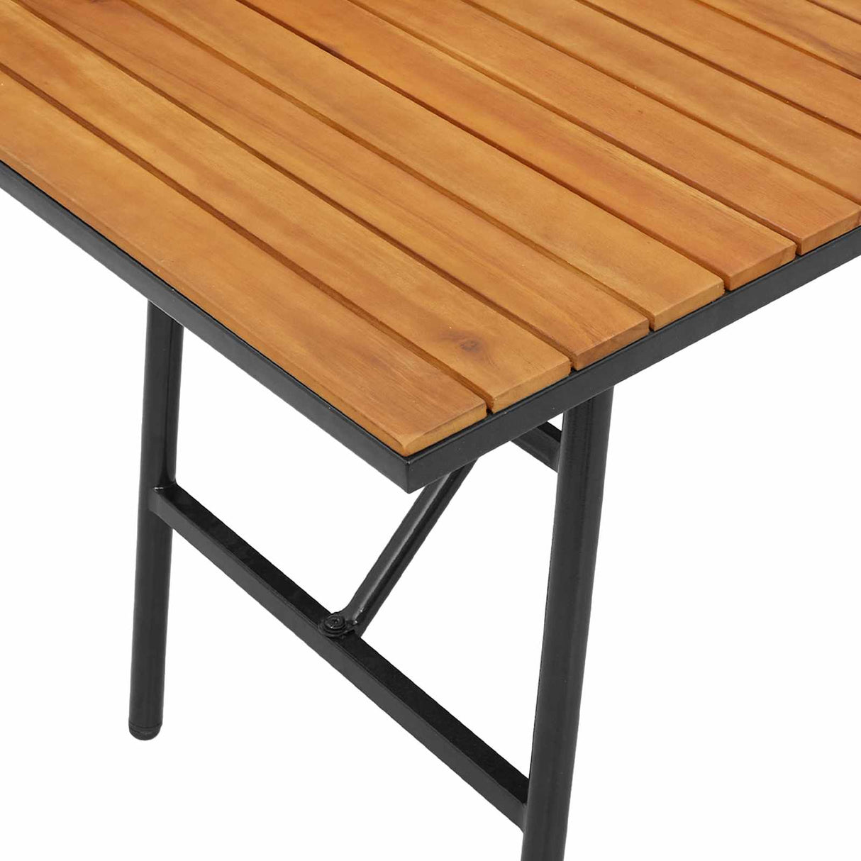 Dining Table Brown 110 x 55 x 61,5 cm Solid Acacia Wood