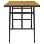 Dining Table Brown 110 x 55 x 61,5 cm Solid Acacia Wood