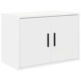 Garage Cabinets 2 pcs White Engineered Wood