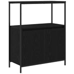 Bathroom Furniture Set 5 pcs Black Oak 36 x 35 x 165 cm
