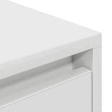 TV Cabinet White 188.5x41x50 cm Engineered Wood - Extra Image