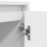 TV Cabinet White 188.5x41x50 cm Engineered Wood - Extra Image