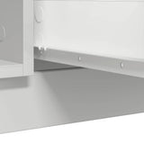 Sideboard with Drawers White 100.5x35x76 cm Engineered Wood - Extra Image