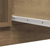 Sideboard with Drawers Artisan Oak 100.5x35x76 cm Engineered Wood - Extra Image