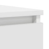 Sideboard with Drawers White 100.5x35x98.5 cm Engineered Wood
