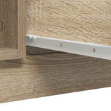 Sideboard with Drawers Sonoma Oak 100.5x35x98.5 cm Engineered Wood - Extra Image