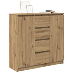 Sideboard with Drawers Artisan Oak 100.5x35x98.5 cm
