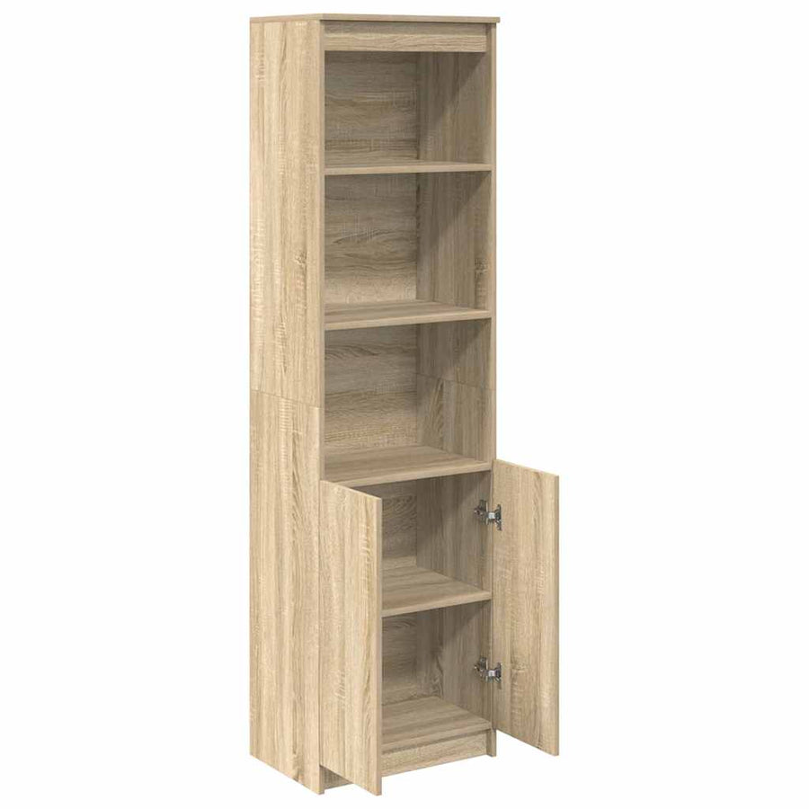 Highboard Sonoma Oak 50x35x180 cm Engineered Wood