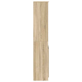 Highboard Sonoma Oak 50x35x180 cm Engineered Wood - Close-Up Angle