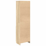 Highboard Sonoma Oak 50x35x180 cm Engineered Wood - Low Angle