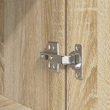 Highboard Sonoma Oak 50x35x180 cm Engineered Wood