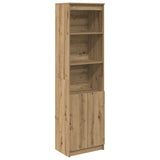 Highboard Artisan Oak 50x35x180 cm Engineered Wood - Front View