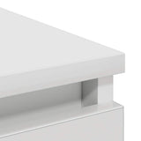 Sideboard White 80x35x99 cm Engineered Wood - Extra Image
