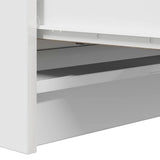 Sideboard White 80x35x99 cm Engineered Wood