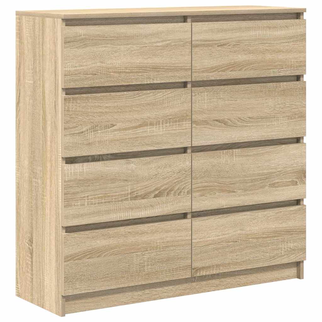 Sideboard Sonoma Oak 100x35x99 cm Engineered Wood